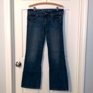 American Eagle Favorite Boyfriend Wide Leg Jeans